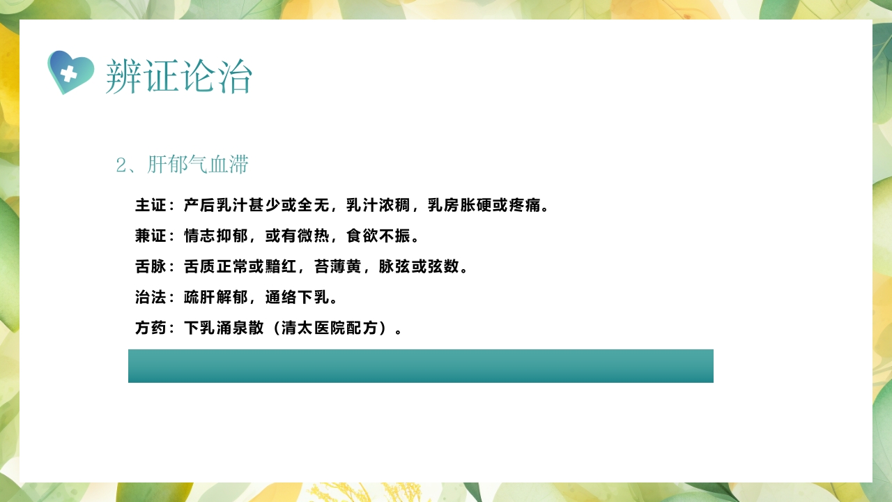 产后缺乳的中医疗法PPT课件20