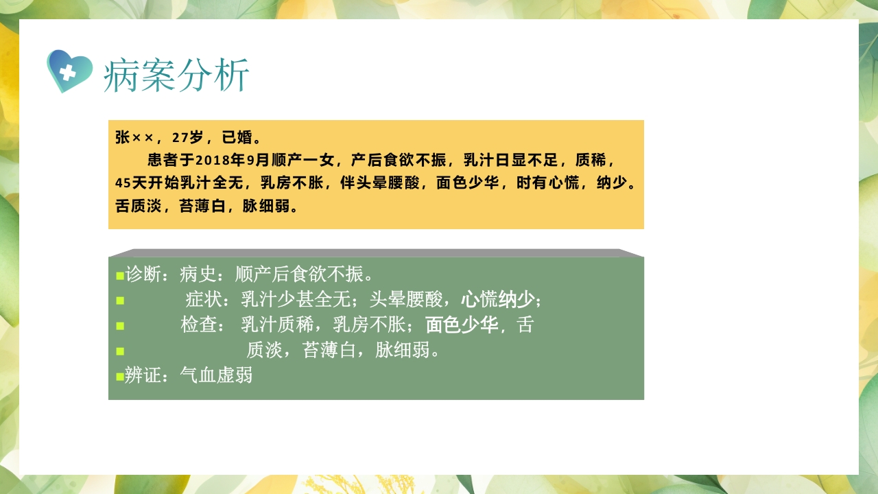 产后缺乳的中医疗法PPT课件30