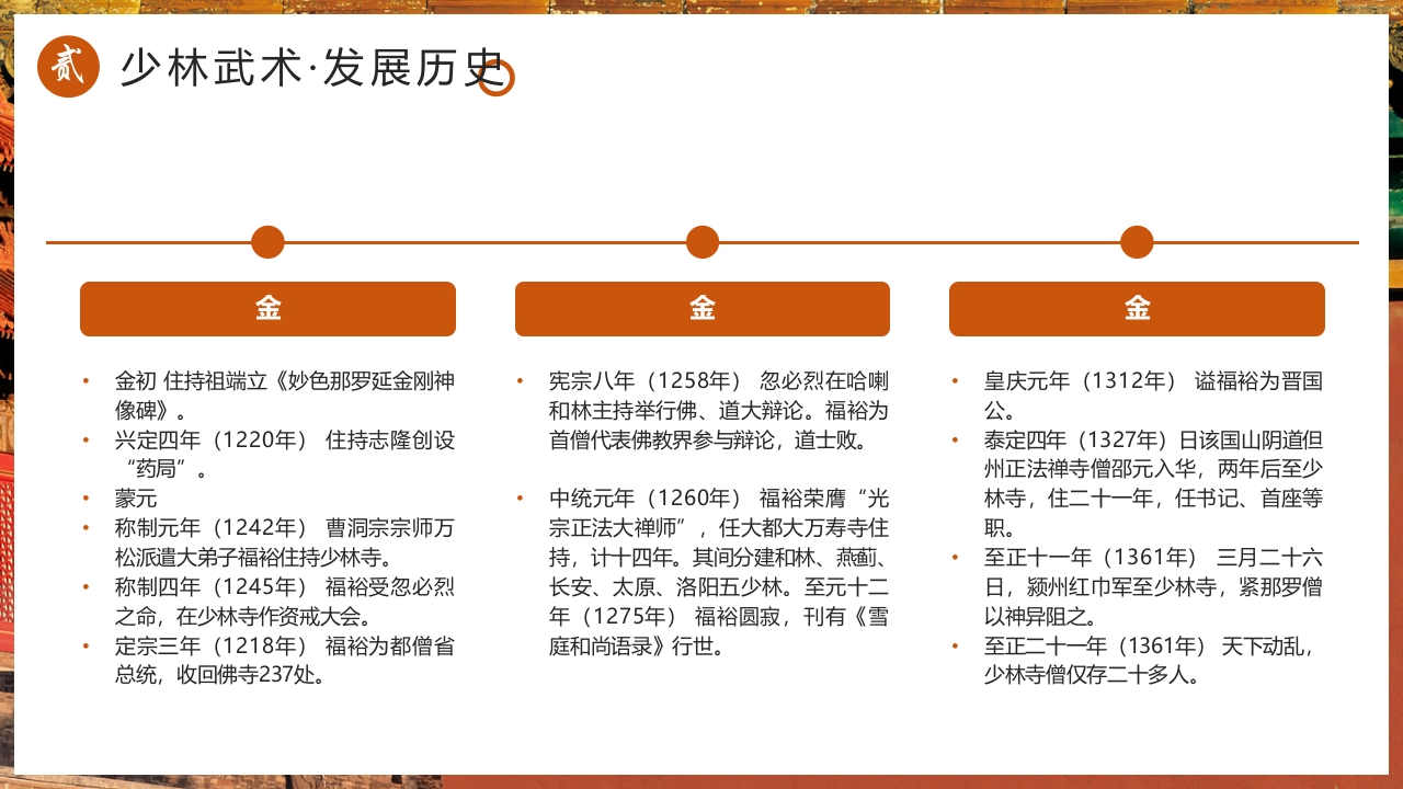 国风非遗少林武术PPT课件15