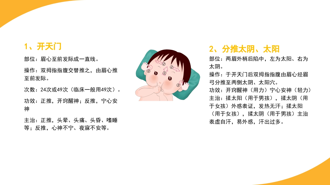 小儿常见穴位推拿培训PPT课件11