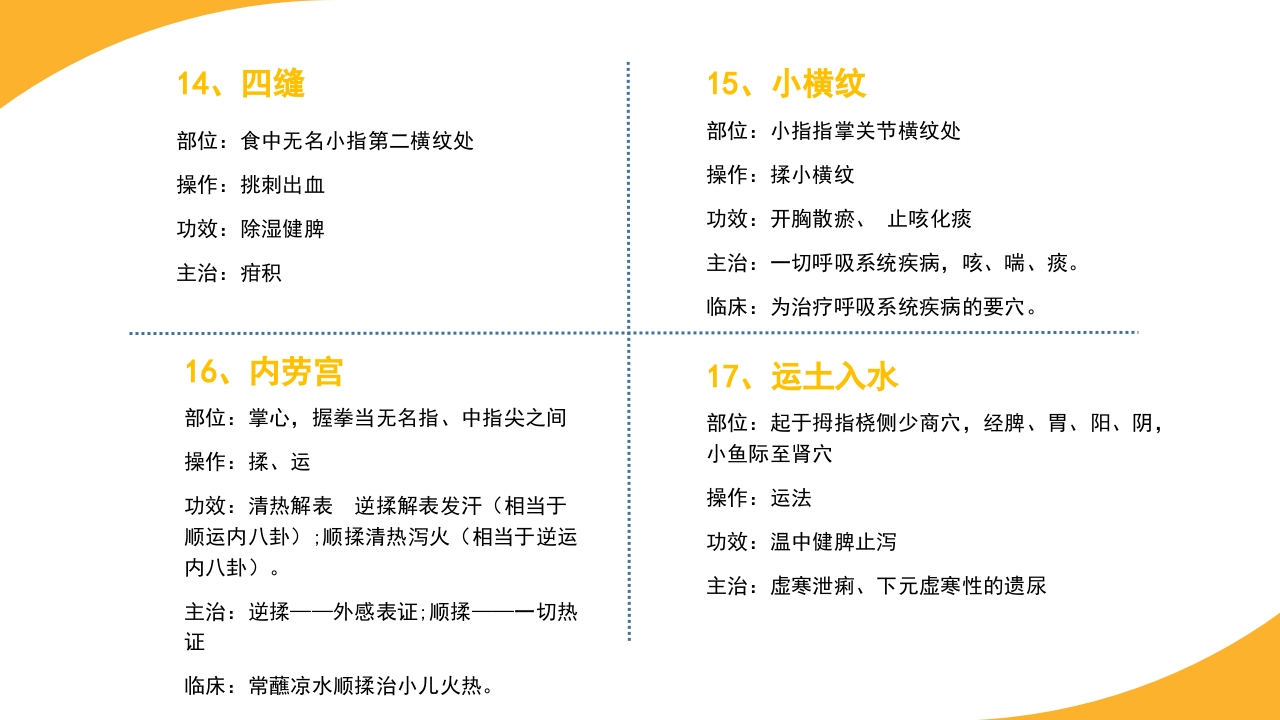 小儿常见穴位推拿培训PPT课件21