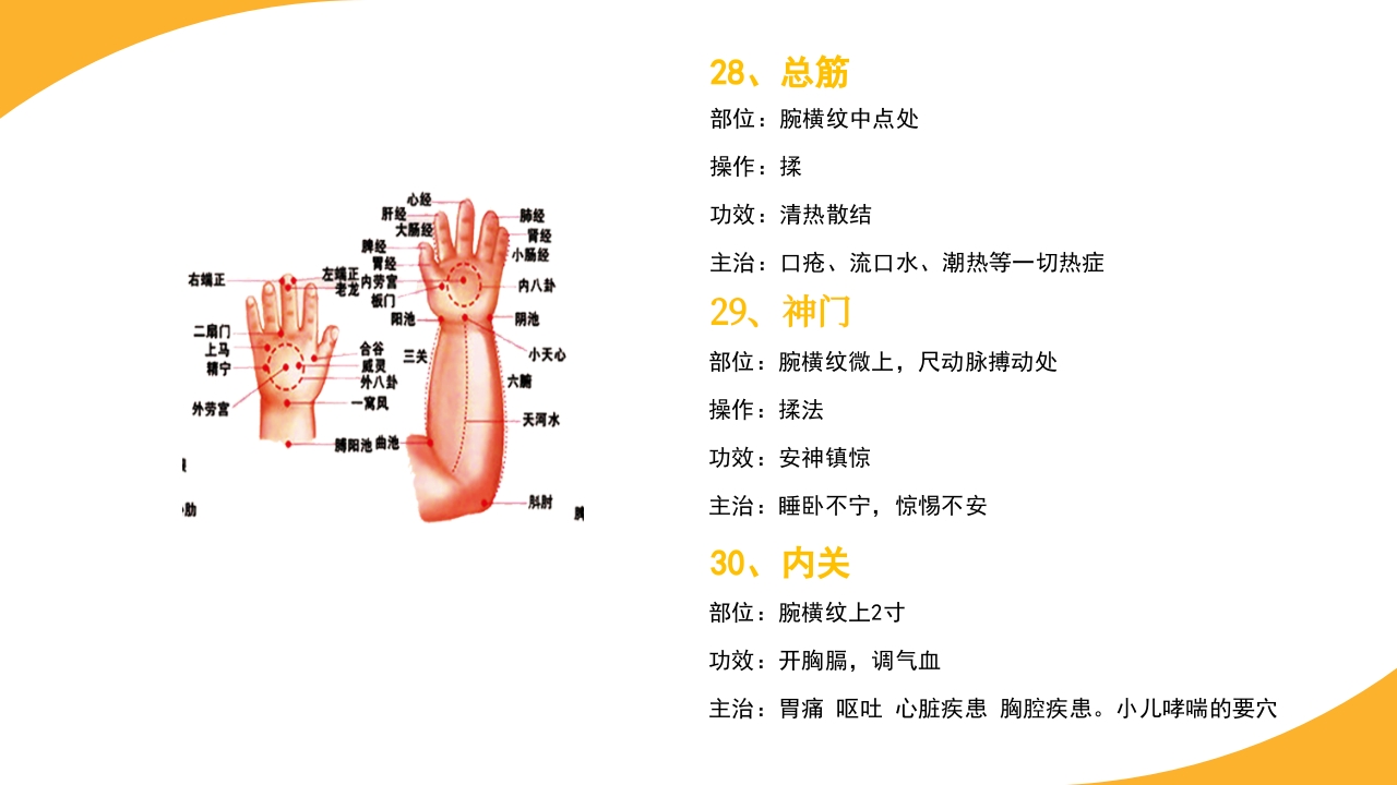 小儿常见穴位推拿培训PPT课件26