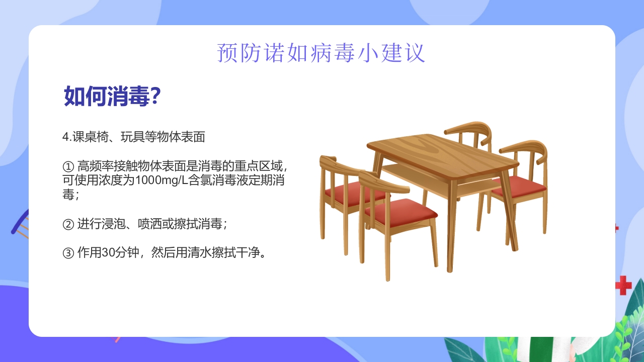 “今日科普”预防诺如病毒主题班会PPT19