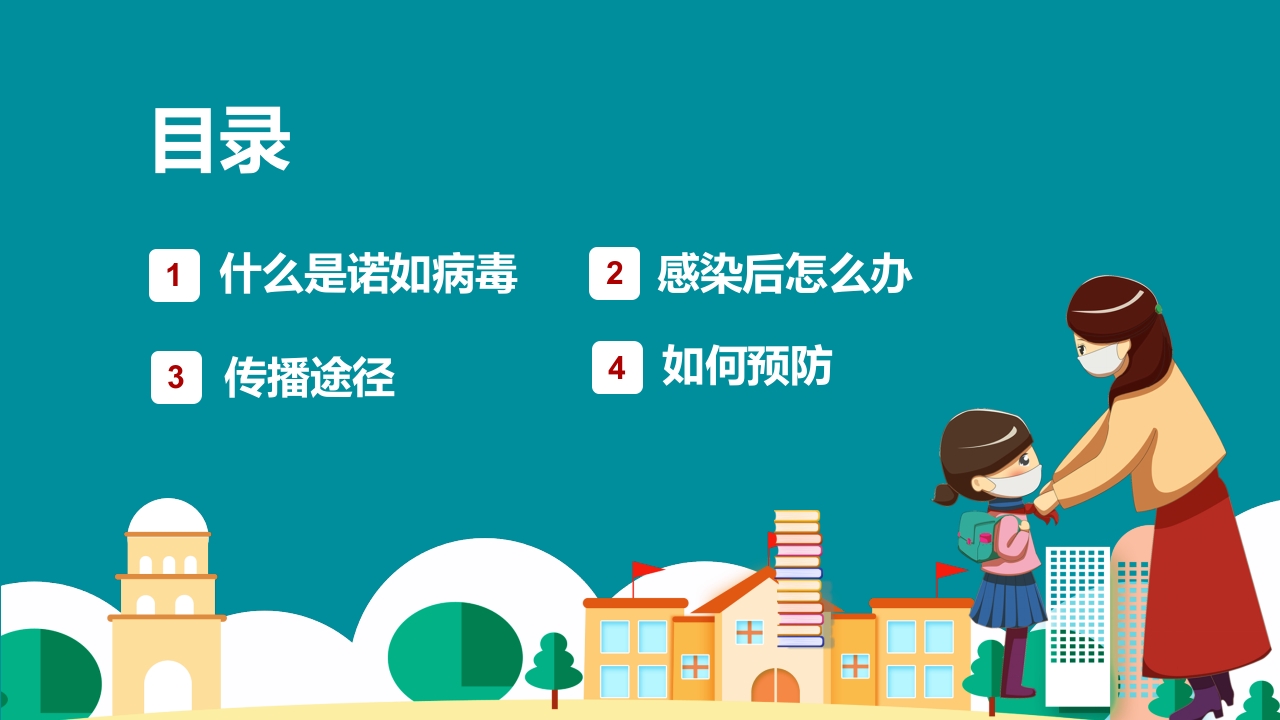 中小学防控诺如病毒主题班会PPT课件3