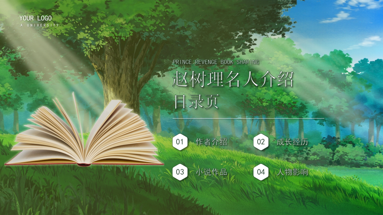 作家赵树理人物生平简介PPT课件2