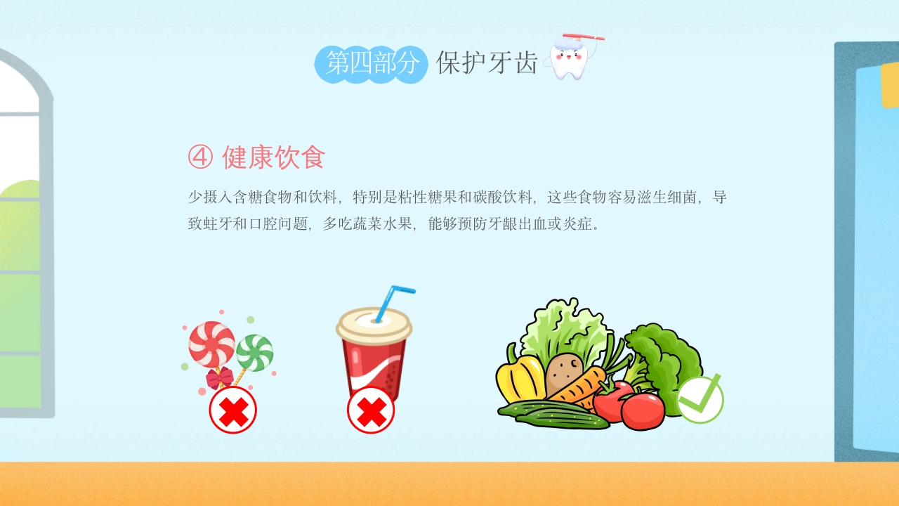 幼儿园爱牙日·儿童保护牙齿科普课件PPT课件21