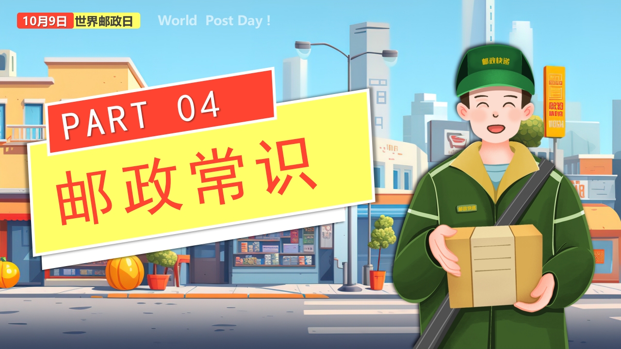 世界邮政日介绍PPT课件13