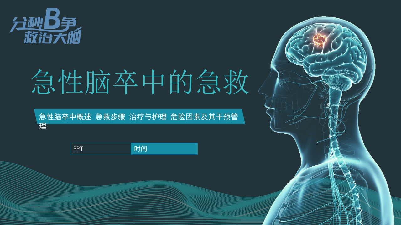 急性脑卒中的急救知识培训PPT课件36