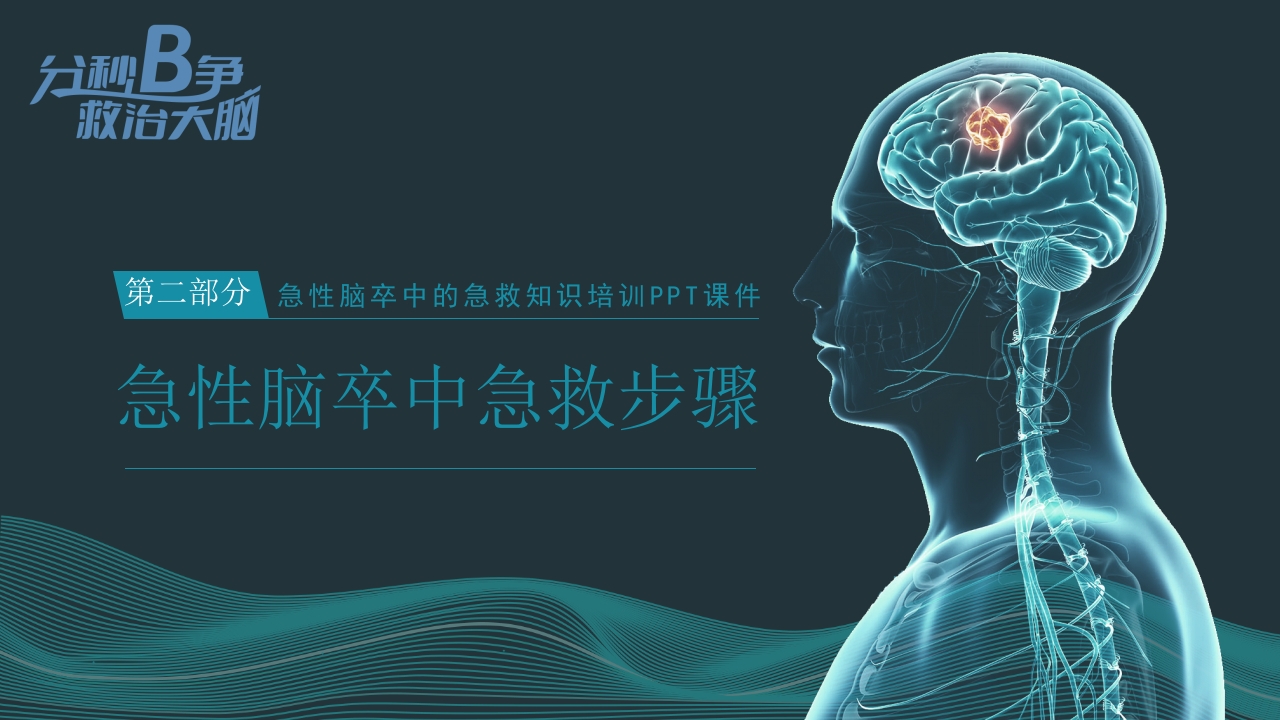 急性脑卒中的急救知识培训PPT课件9