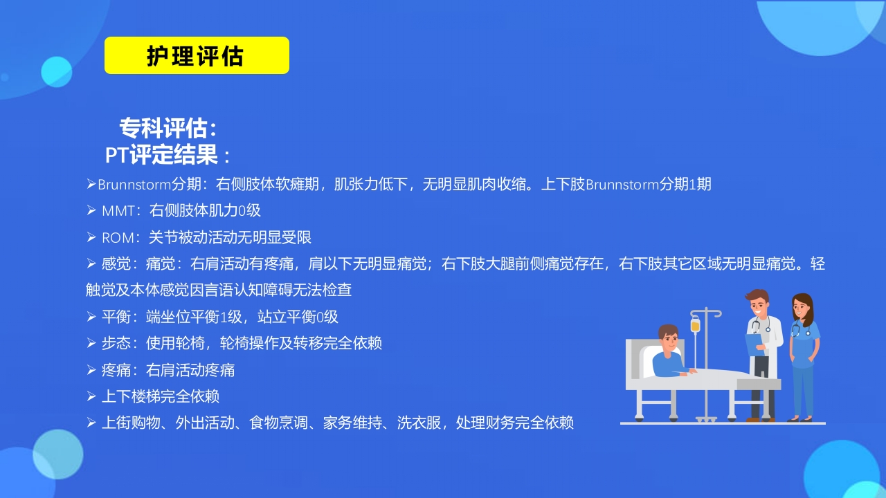 脑卒中病人护理查房PPT课件9
