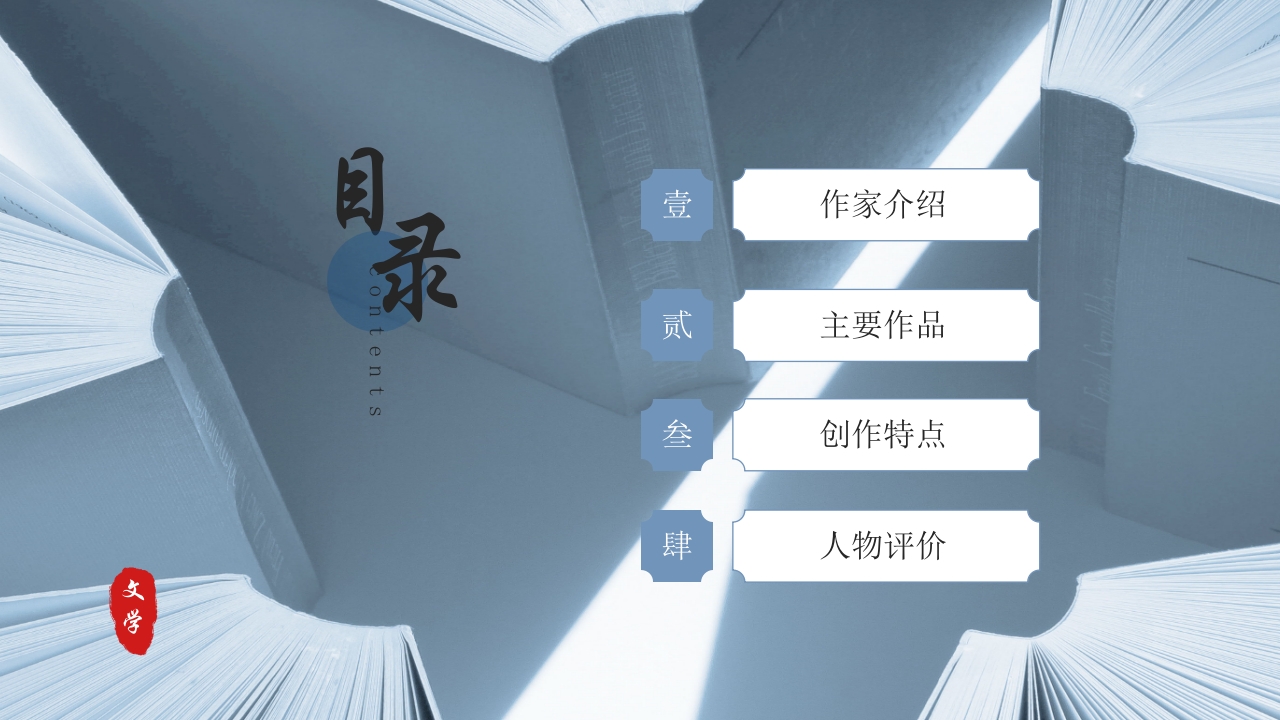 余华当代知名作家介绍PPT课件2