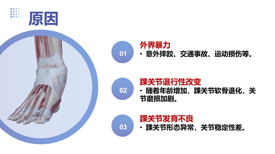 1例左三踝骨折患者的护理查房PPT课件8