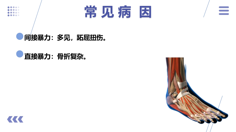1例左三踝骨折患者的护理查房PPT课件9