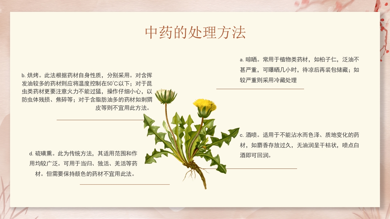 中药饮片的储存与养护培训PPT课件17