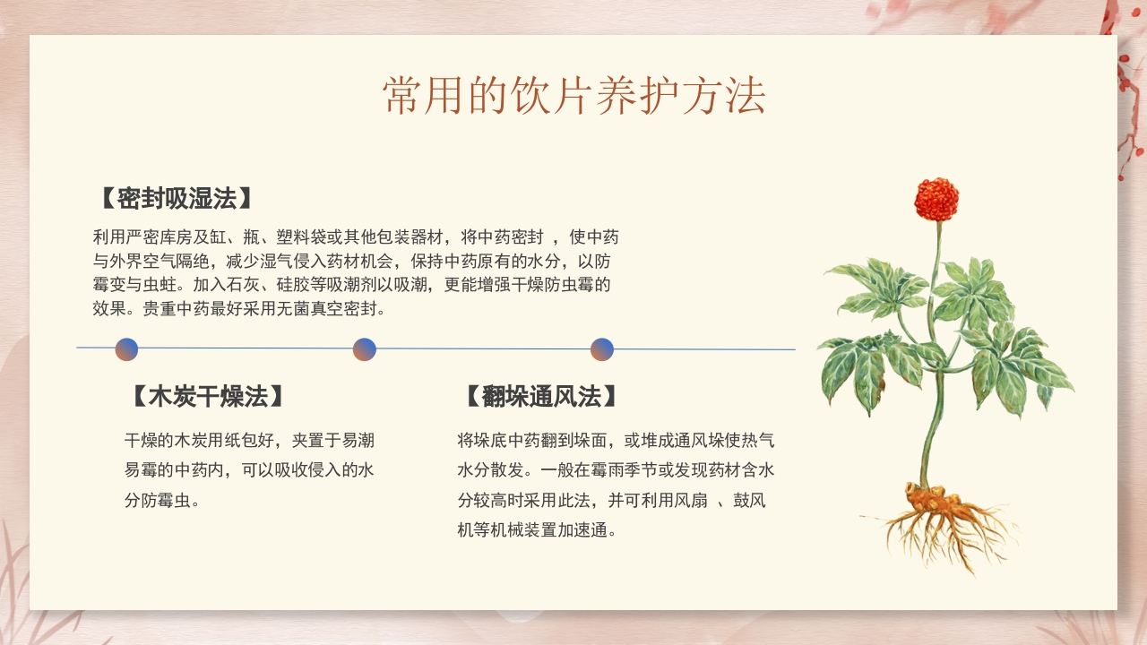 中药饮片的储存与养护培训PPT课件31