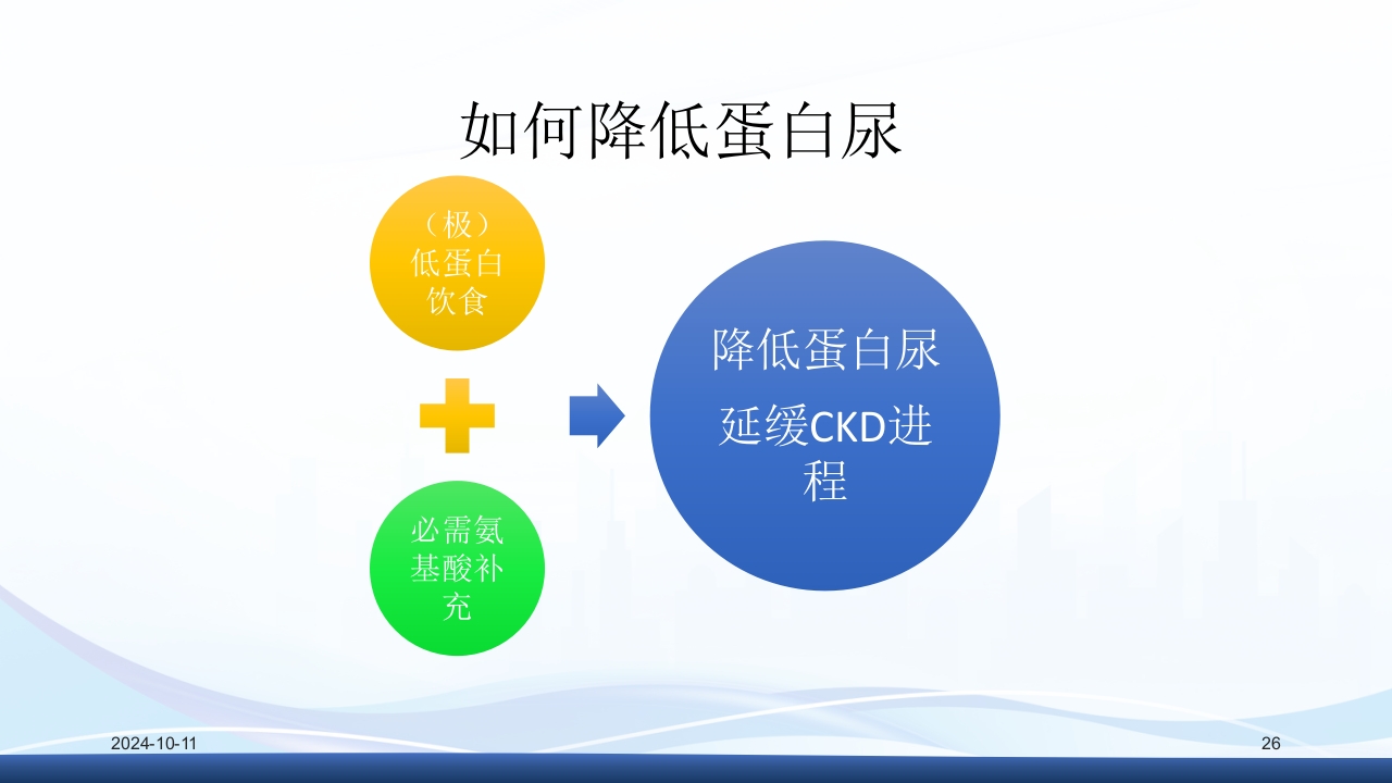 慢性肾病与复方α-酮酸片(科罗迪)PPT课件26