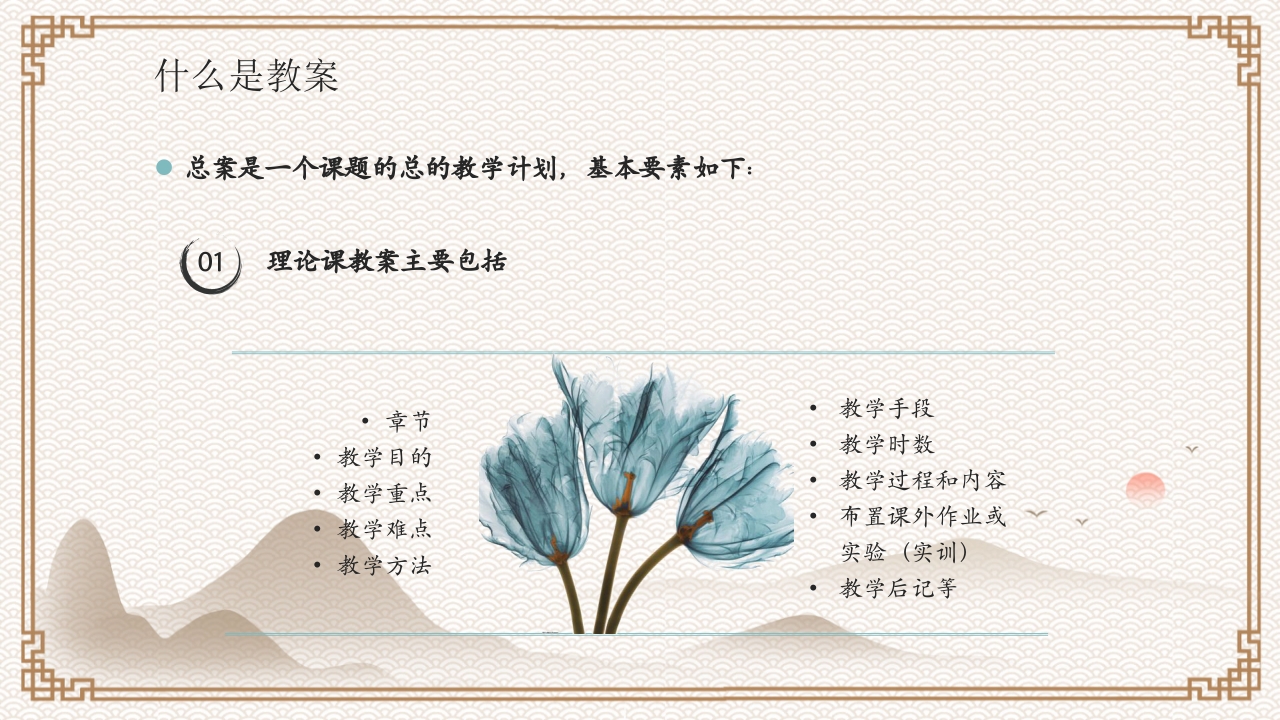教案基本格式教案培训PPT课件5
