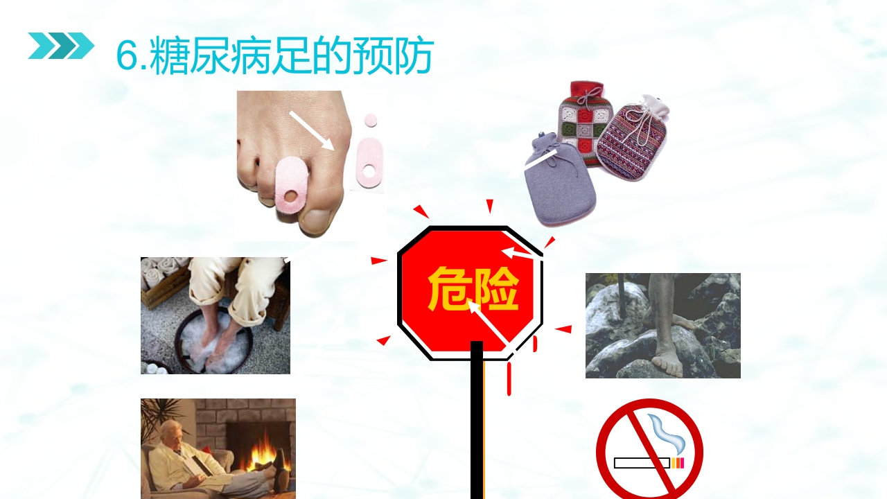 糖尿病足病的健康教育与病人管理PPT课件40