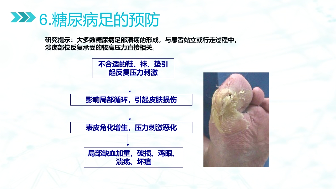 糖尿病足病的健康教育与病人管理PPT课件42