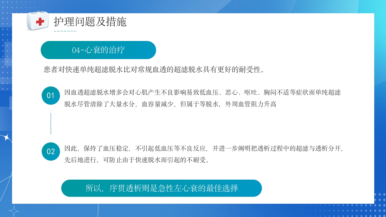 透析患者急性左心衰护理案例讲解PPT课件14