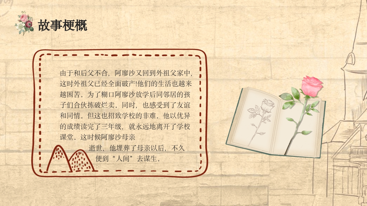 《童年》好书推荐读书分享名著导读PPT课件16