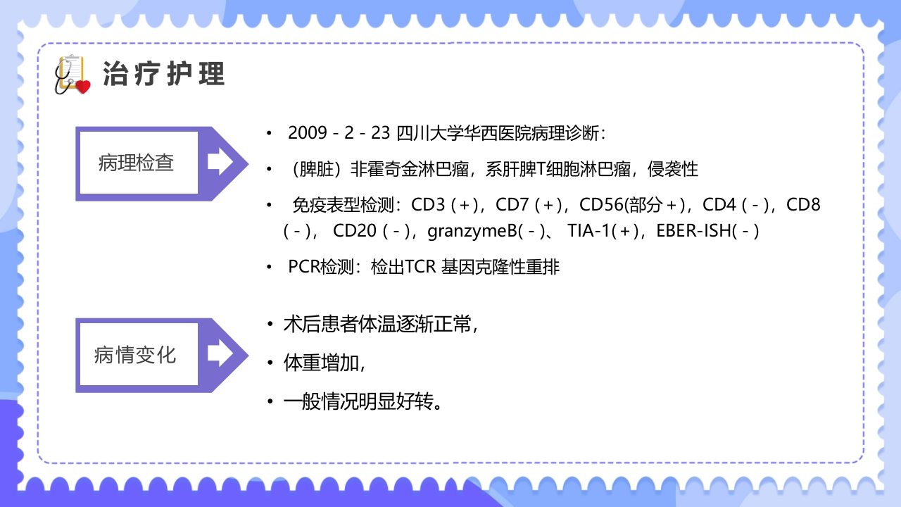 内科治疗护理病历讨论PPT课件19
