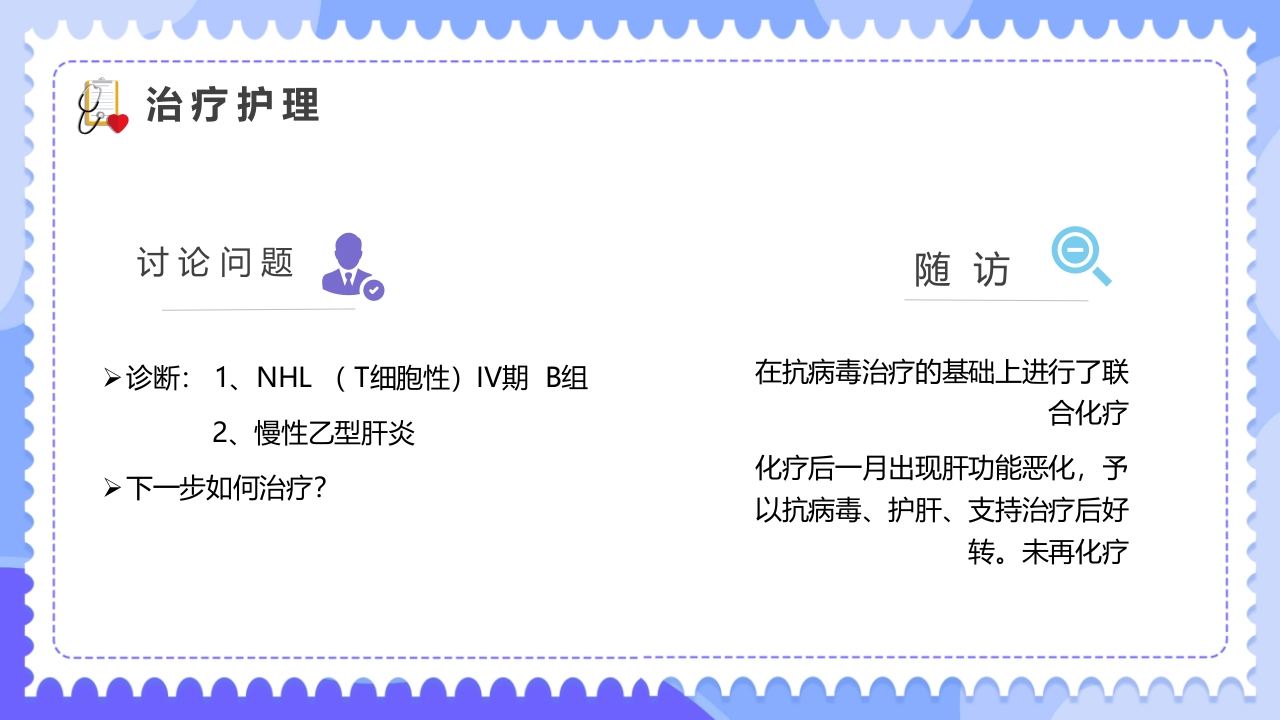 内科治疗护理病历讨论PPT课件24