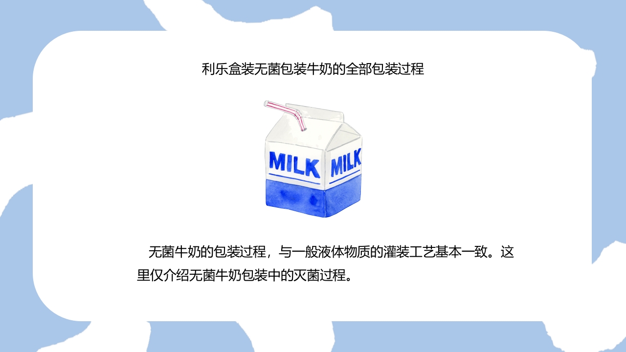 牛奶无菌包装技术包装设计PPT课件13