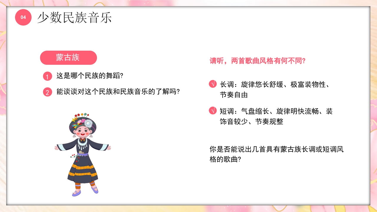 多彩的少数民族介绍PPT课件14