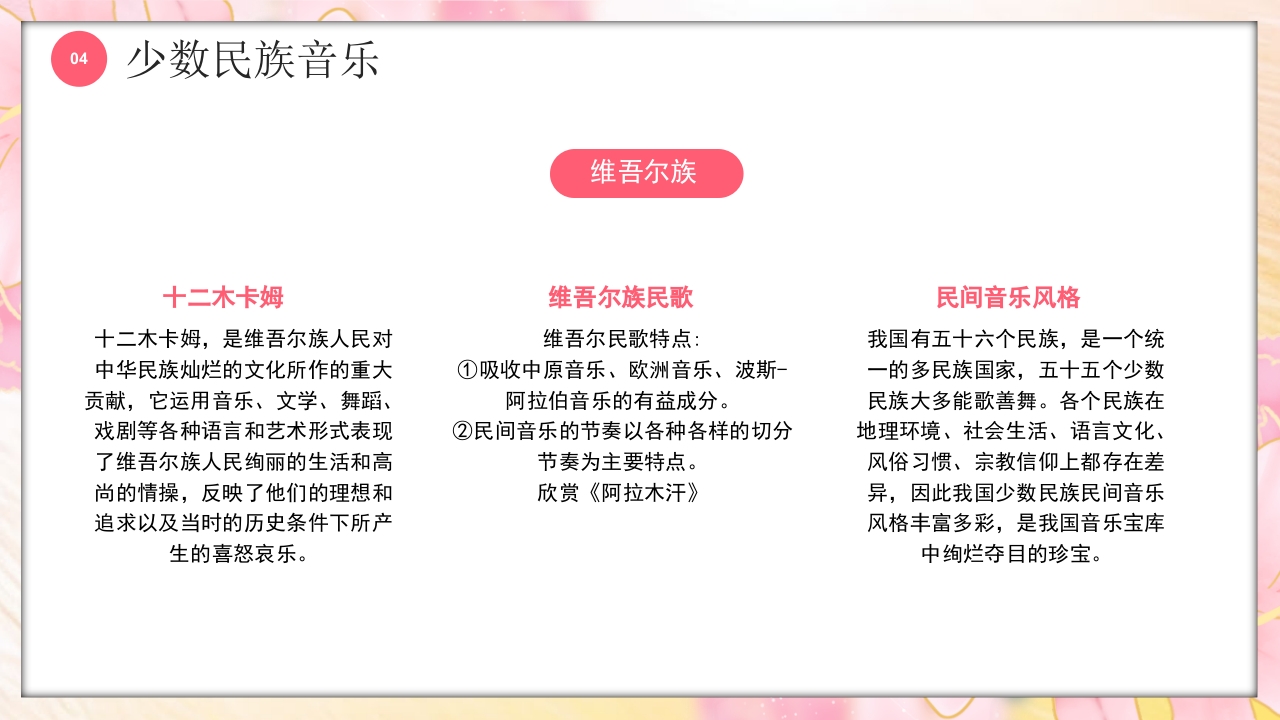 多彩的少数民族介绍PPT课件17