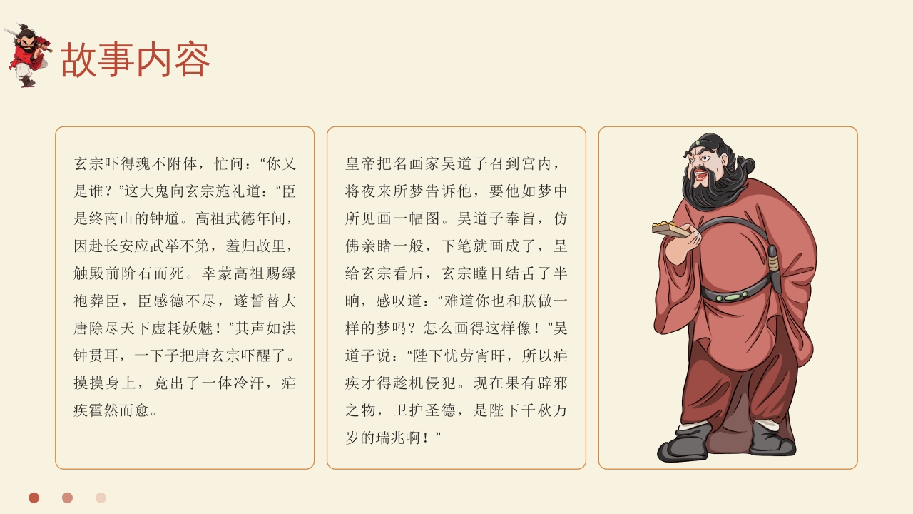 中国民间故事神话故事钟馗捉鬼PPT课件11