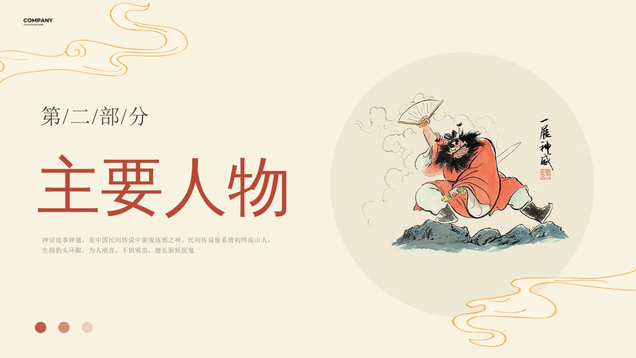 中国民间故事神话故事钟馗捉鬼PPT课件6
