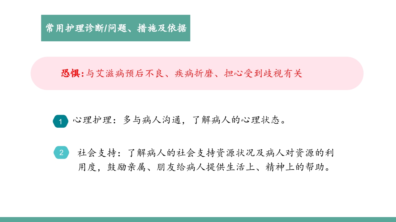 艾滋病患者的护理PPT课件14