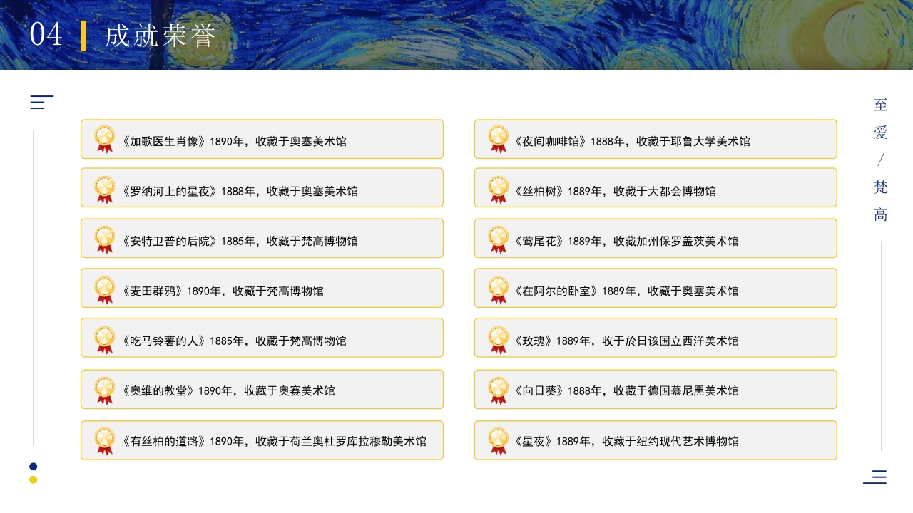 画家梵高人物传记介绍PPT课件14