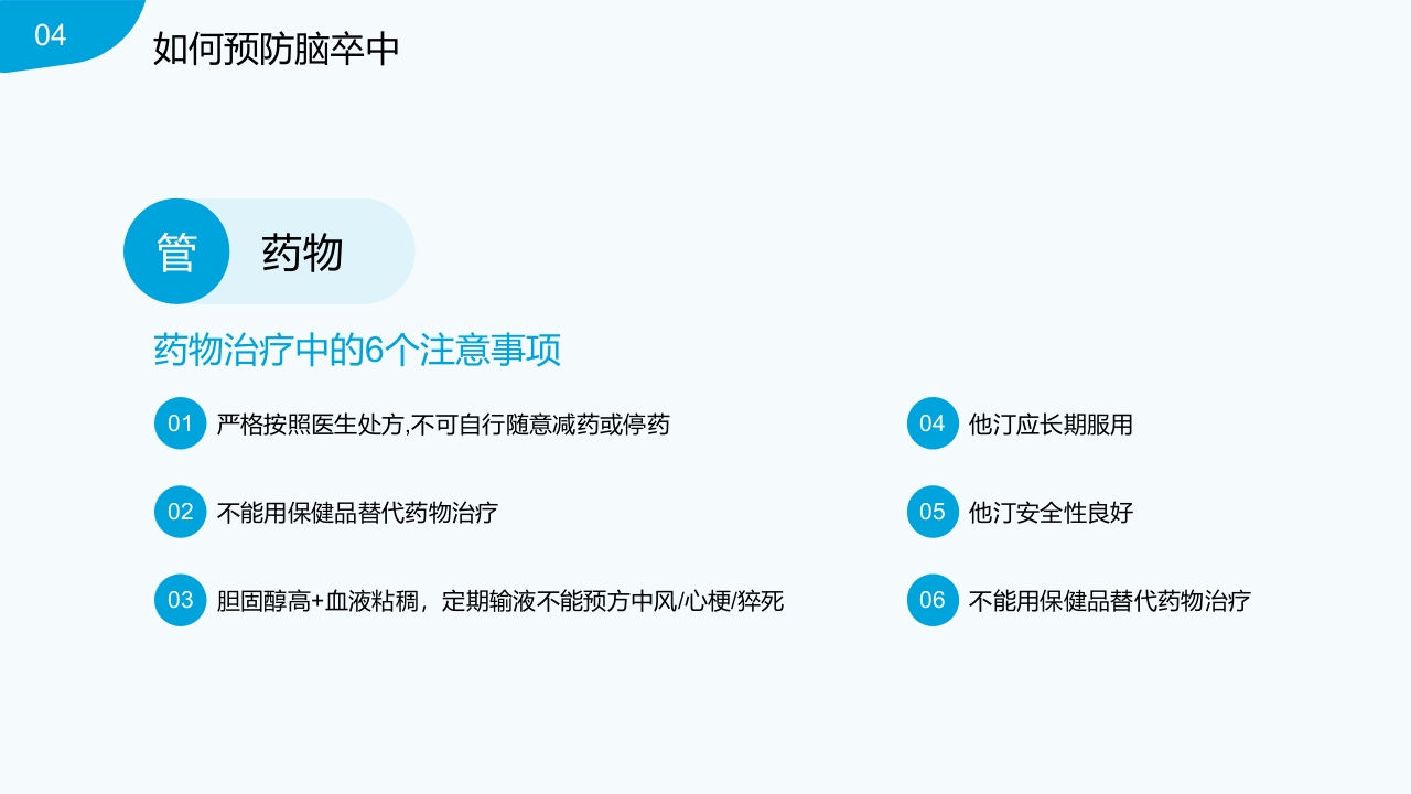 脑卒中的识别与预防PPT课件33