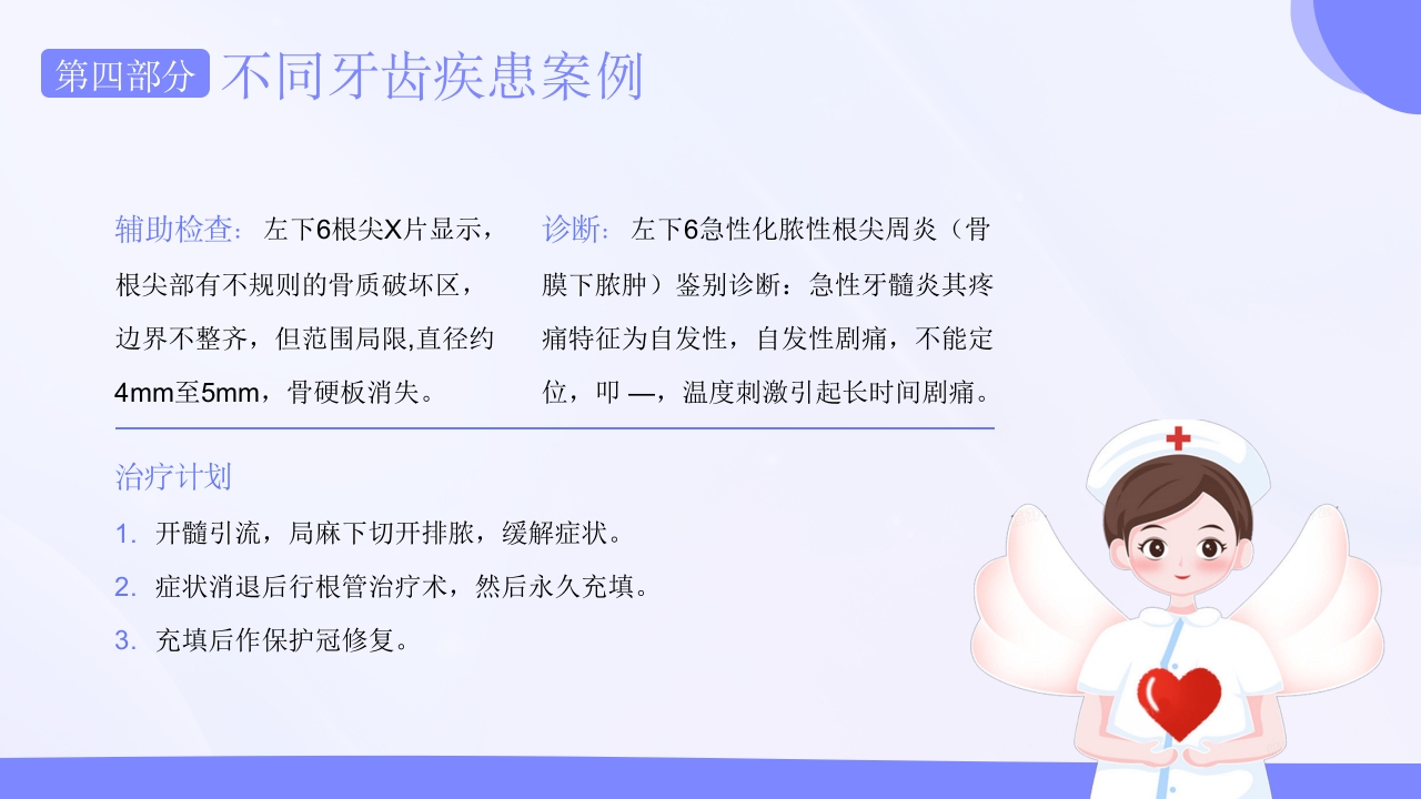 口腔病例书写标准护理护士培训PPT课件24