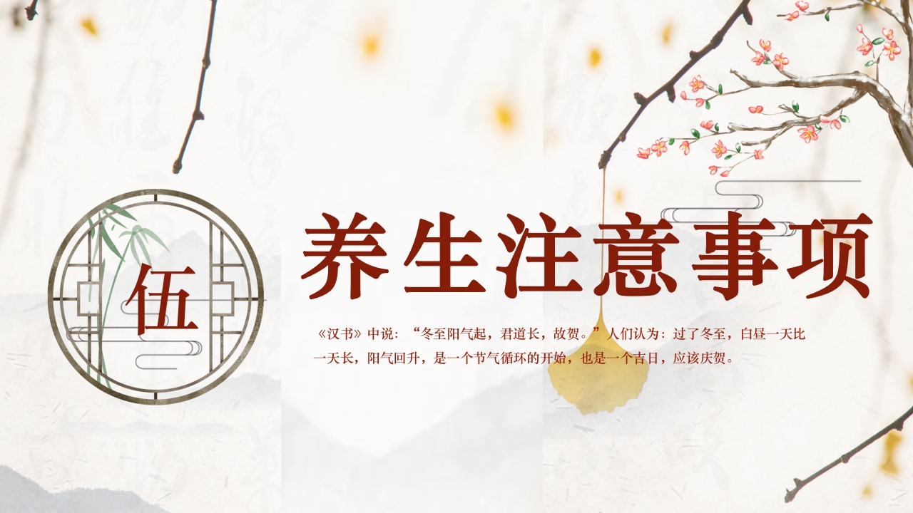 冬至节气冬至大如年开启养生季PPT课件24