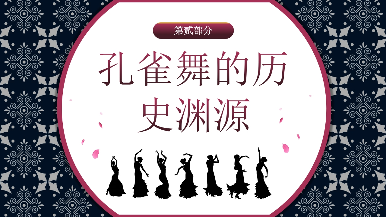 傣族孔雀舞介绍PPT课件6