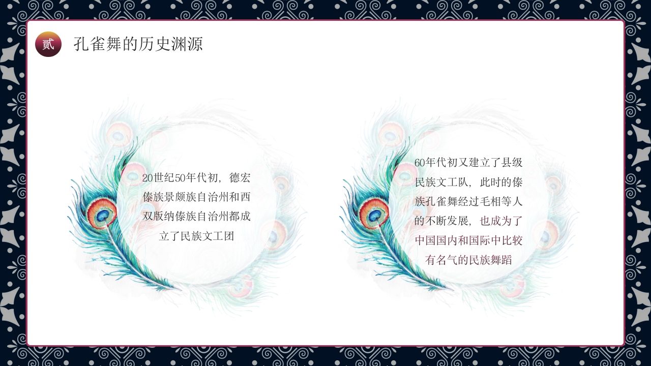 傣族孔雀舞介绍PPT课件8