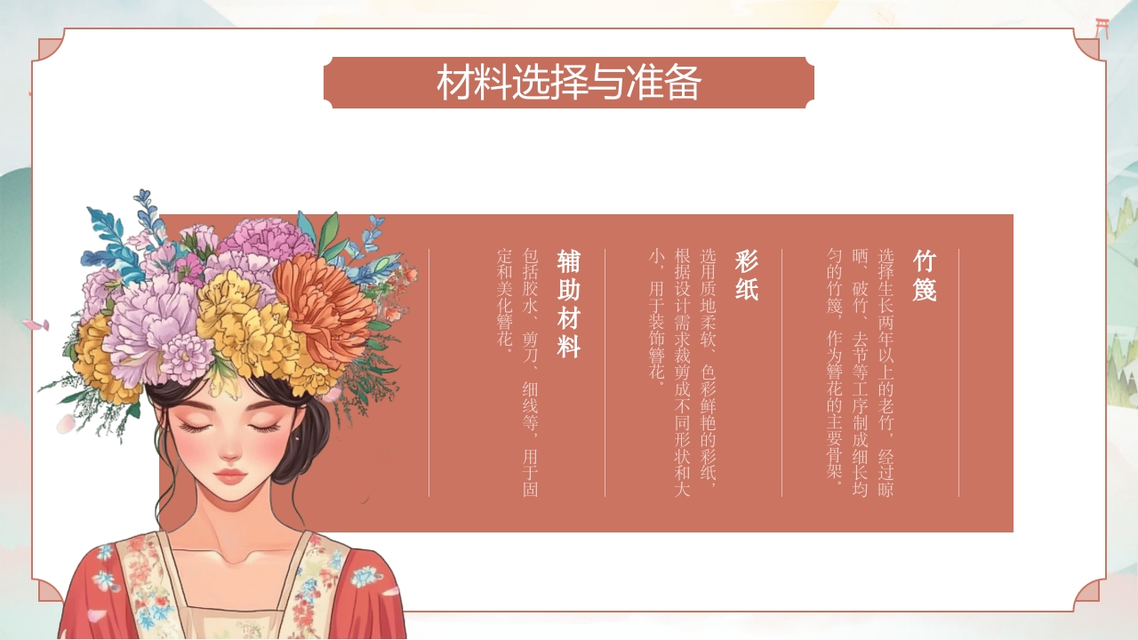 非遗文化云南布朗簪花PPT课件8