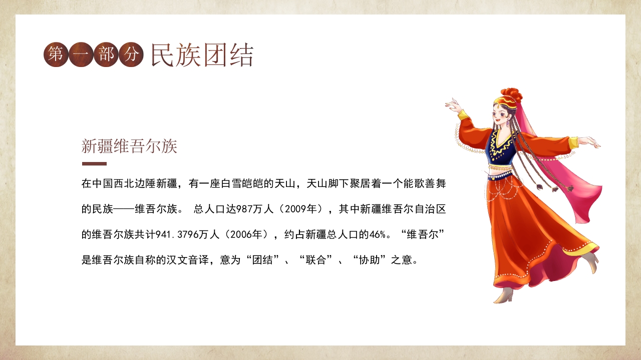 民族团结与班级团结主题班会PPT课件7