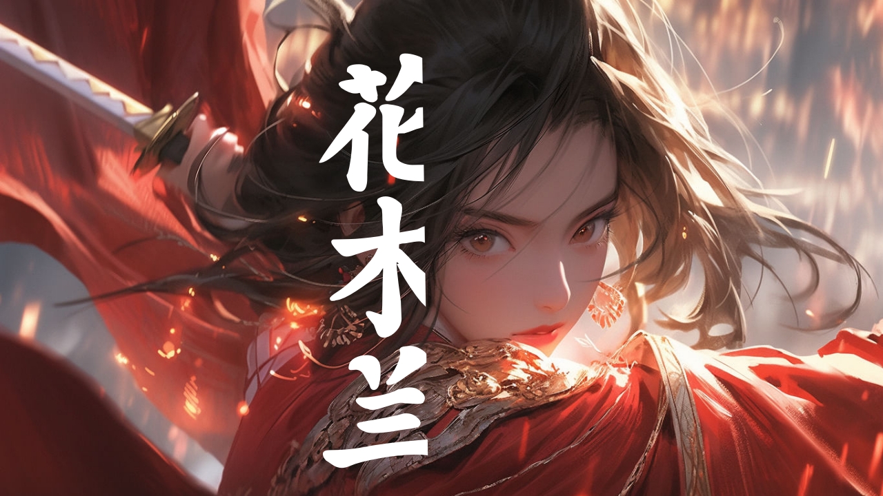 花木兰人物介绍PPT课件1