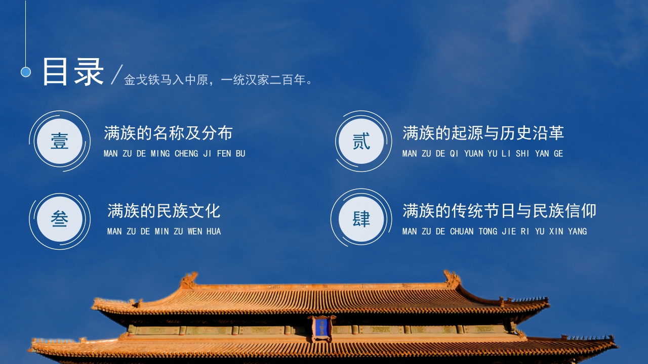 少数民族满族民俗风俗知识普及PPT课件2