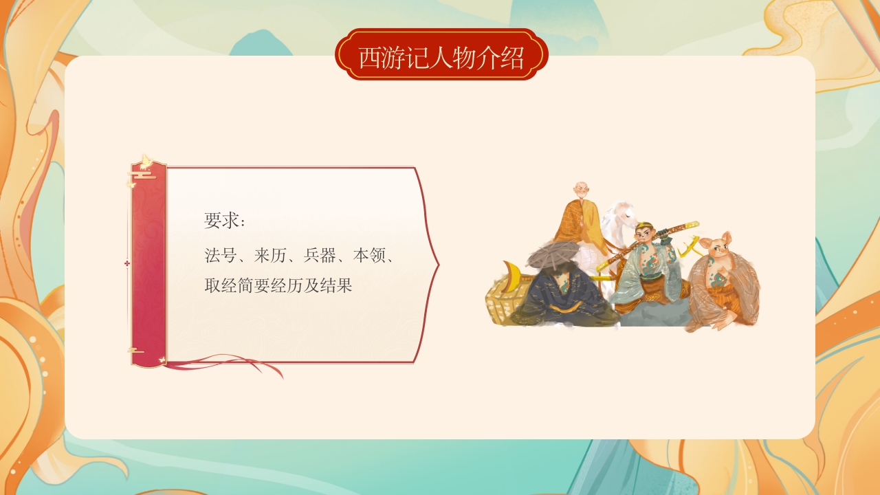 西游记人物介绍PPT课件4