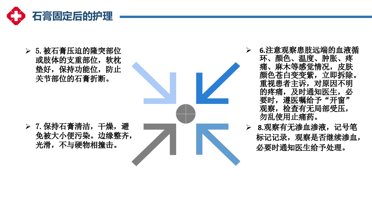 石膏固定的护理PPT课件13