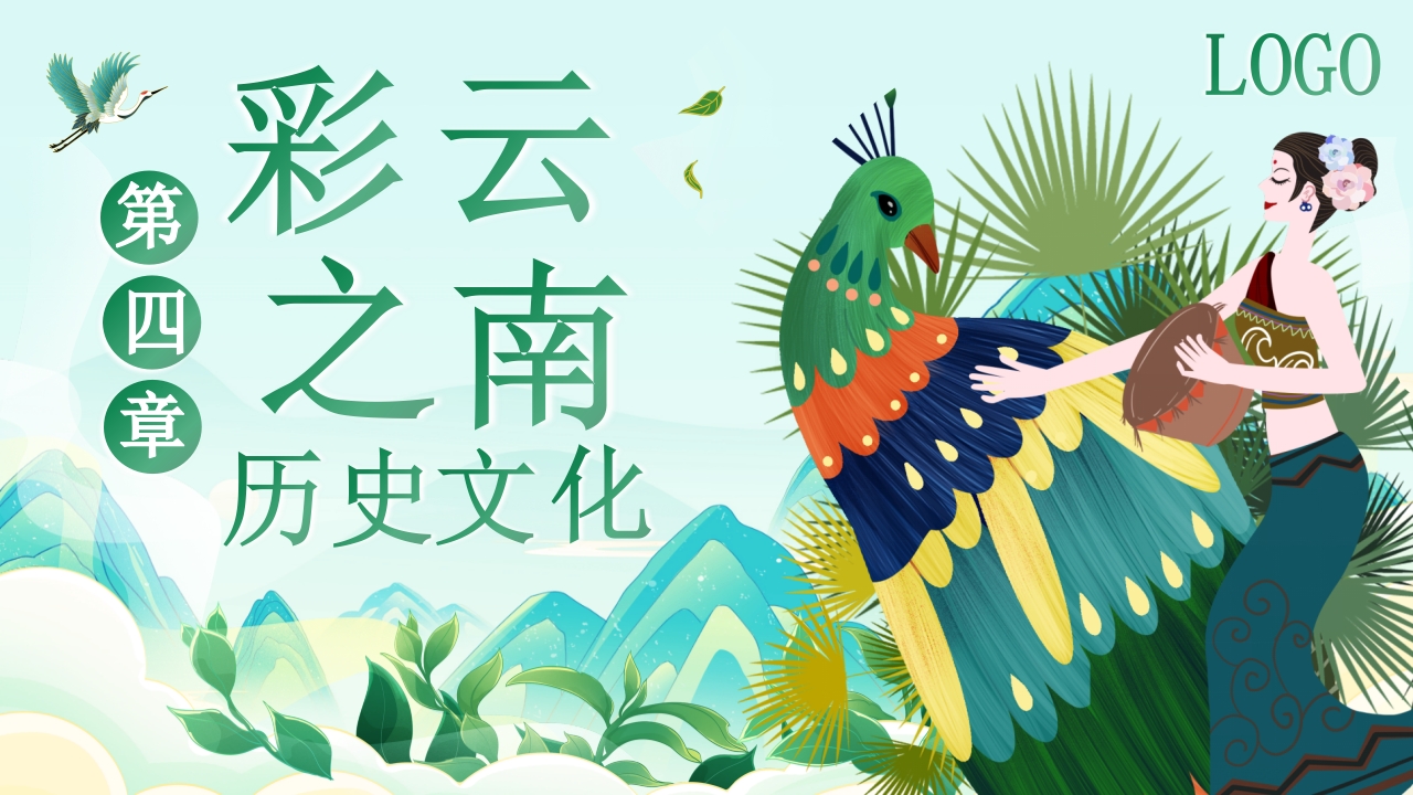 梦幻之旅七彩云南旅游旅行宣传PPT课件23