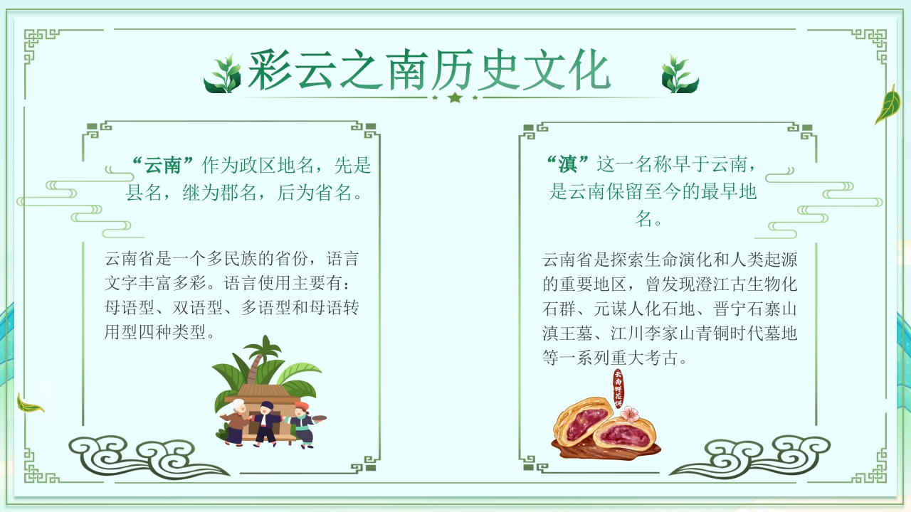 梦幻之旅七彩云南旅游旅行宣传PPT课件24