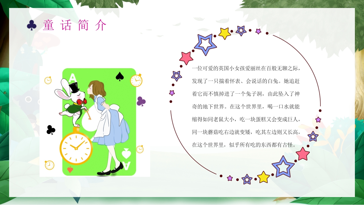 《爱丽丝漫游奇境记》好书推荐阅读读后感PPT课件5