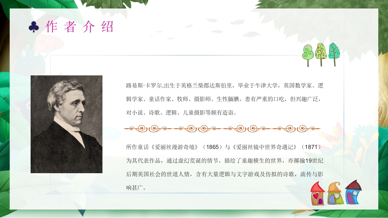 《爱丽丝漫游奇境记》好书推荐阅读读后感PPT课件9