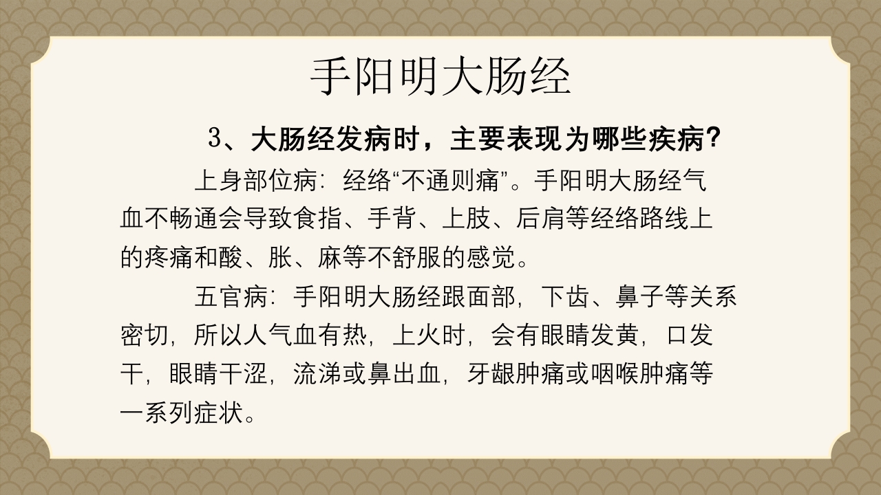 中医经络之《手阳明大肠经》PPT课件7